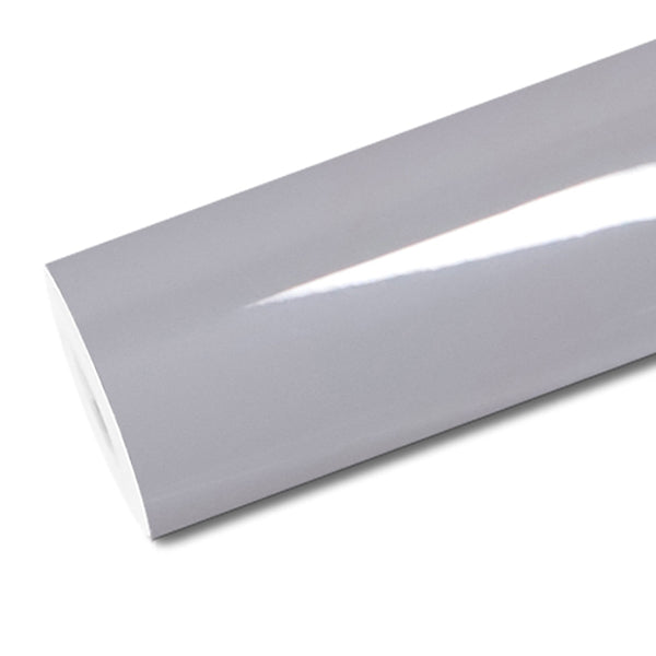 Mallcas™ Glossy Light Nardo Grey Vinyl Wrap (PET Liner)