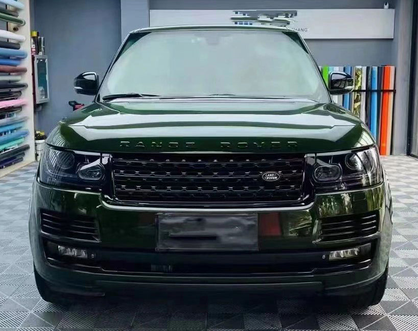 Mallcas™ Glossy Anderberg Green Vinyl Wrap (PET Liner)