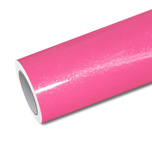 Mallcas™ Glossy Diamond Pink Vinyl Wrap