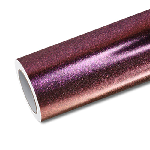Mallcas™ Matte Diamond Night Brown Red Vinyl Wrap