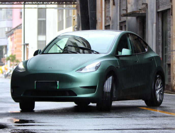 Mallcas™ Ultra Matte Midnight Green Vinyl Wrap