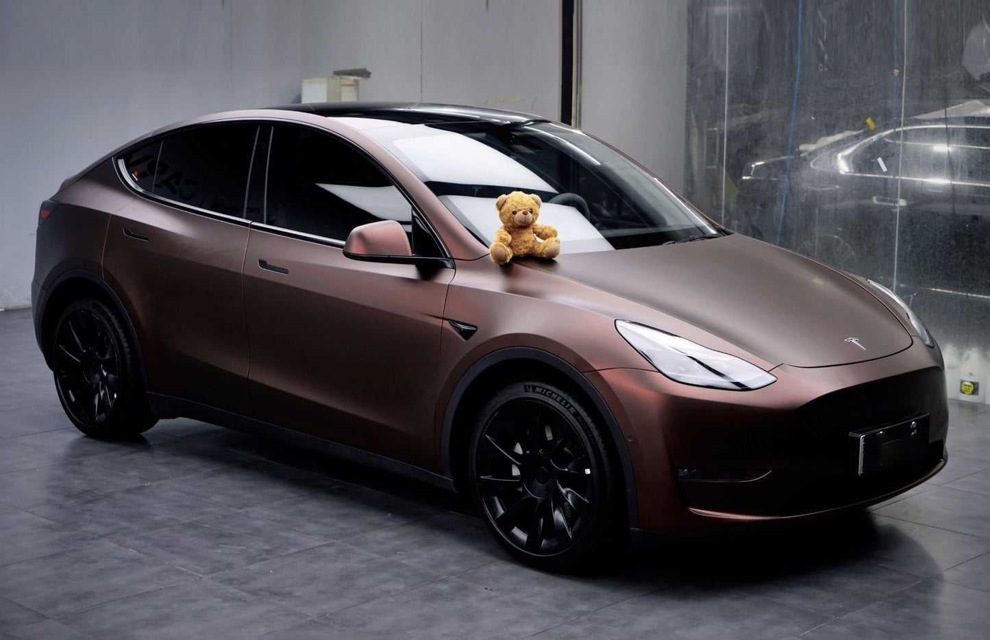 Mallcas™ Ultra Matte Coffee Brown Vinyl Wrap