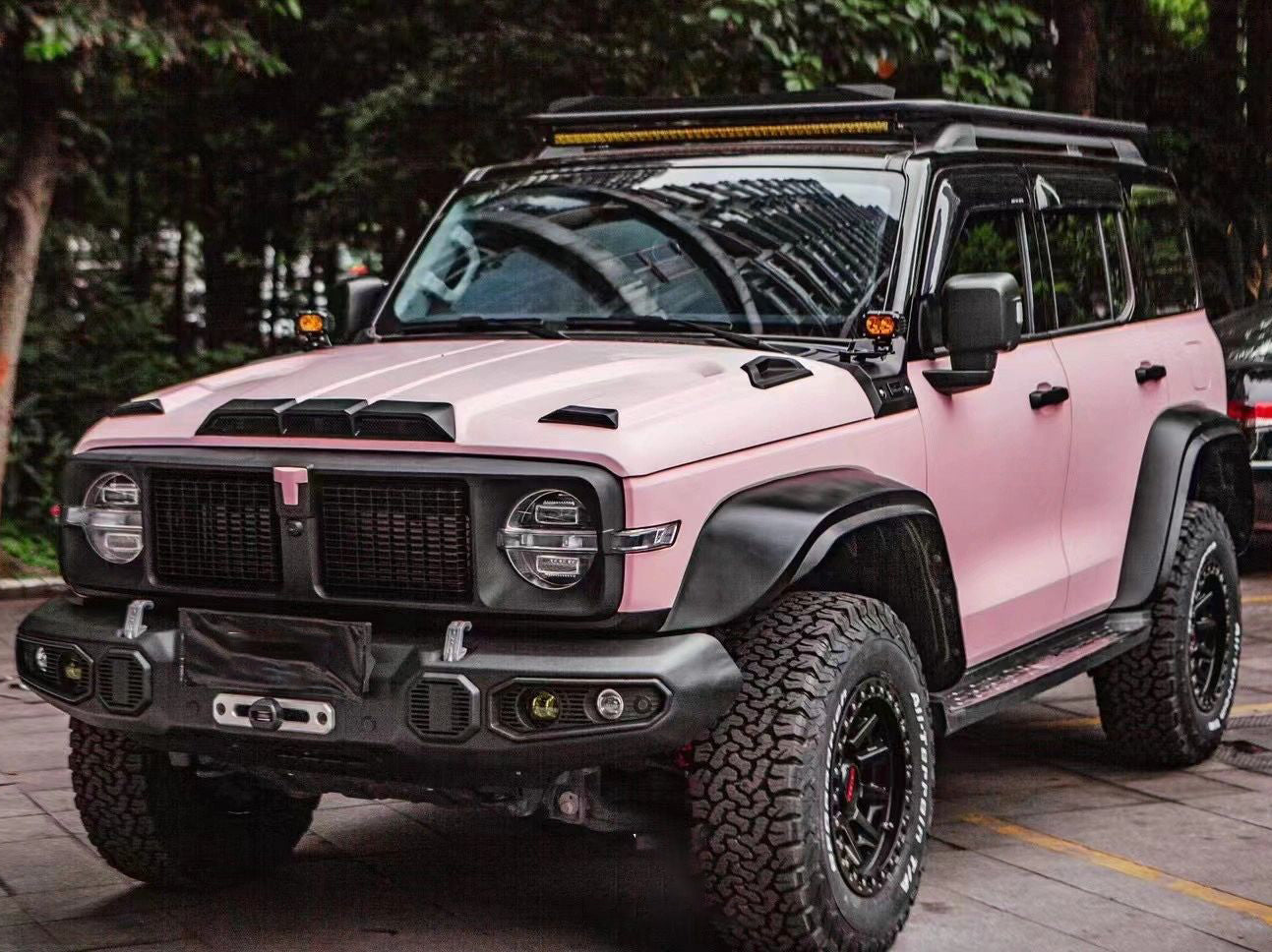 Mallcas™ Super Matte Rose Pink Vinyl Wrap