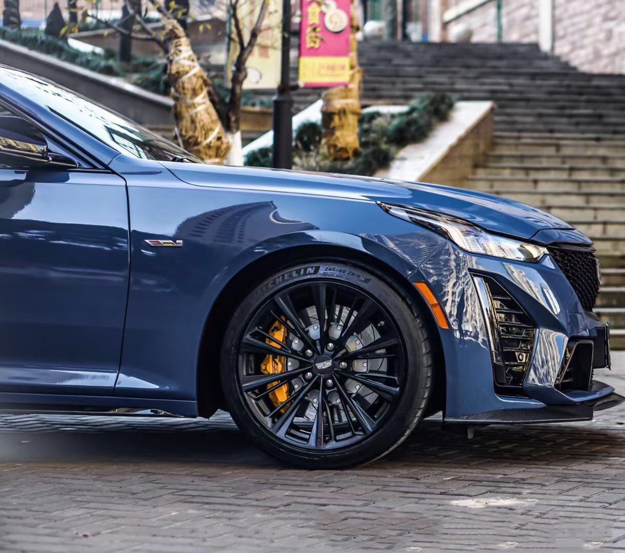 Mallcas™ Glossy Neptuen Blue Vinyl Wrap (PET Liner)