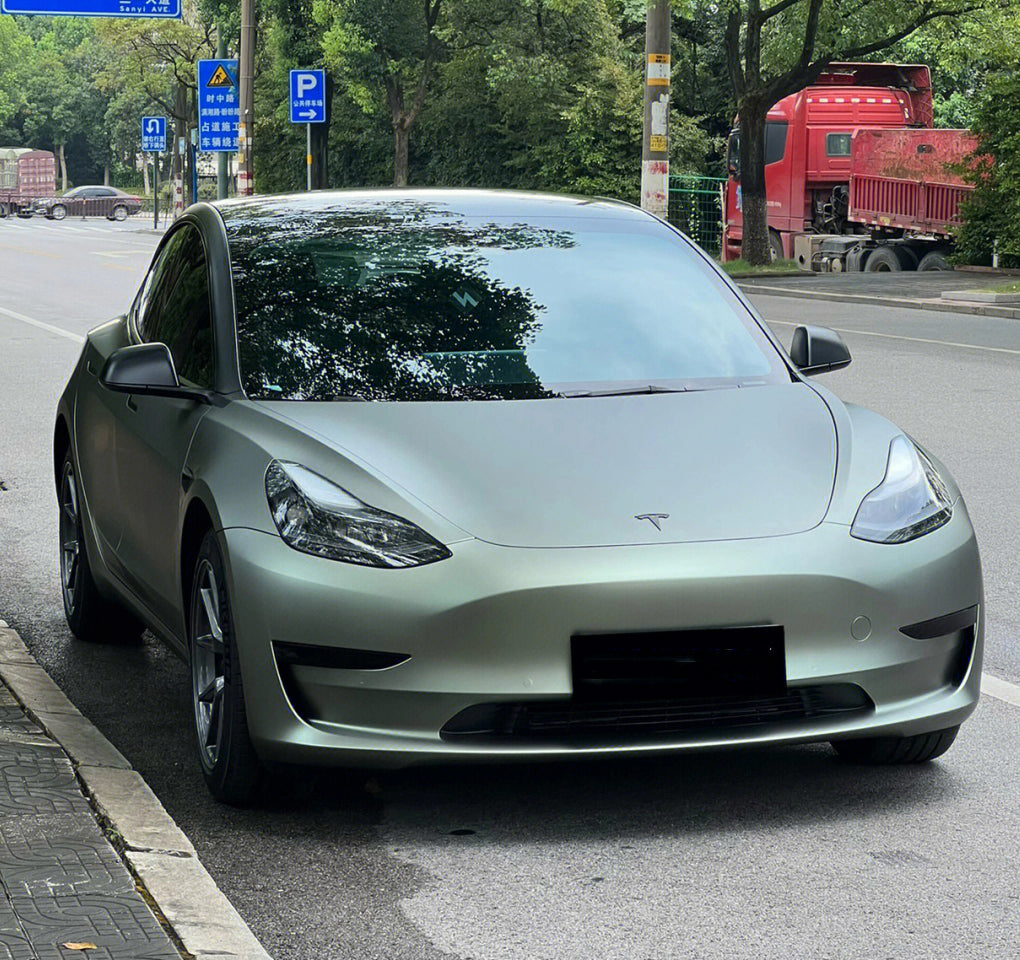 Mallcas™ Ultra Matte Green Grey Vinyl Wrap