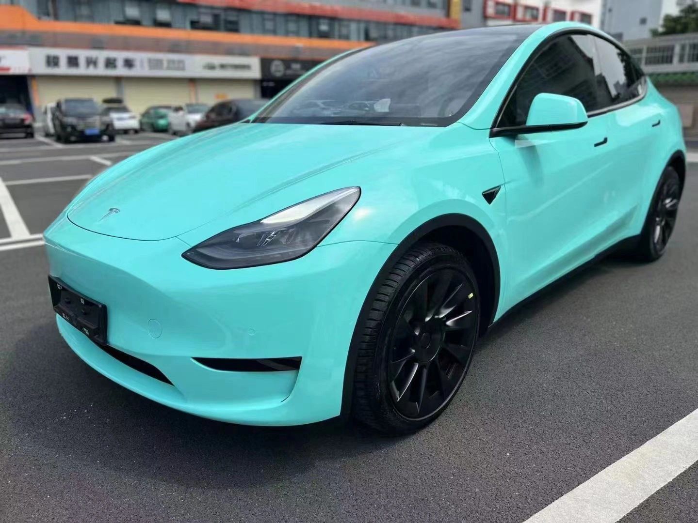 Mallcas™ Glossy Tiffany Vinyl Wrap (PET Liner)