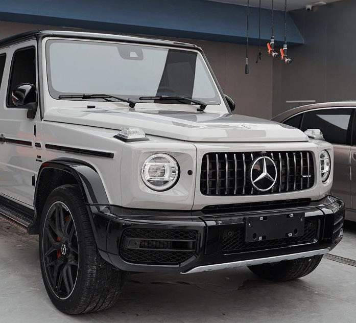 Mallcas™ Glossy Light Nardo Grey Vinyl Wrap (PET Liner)
