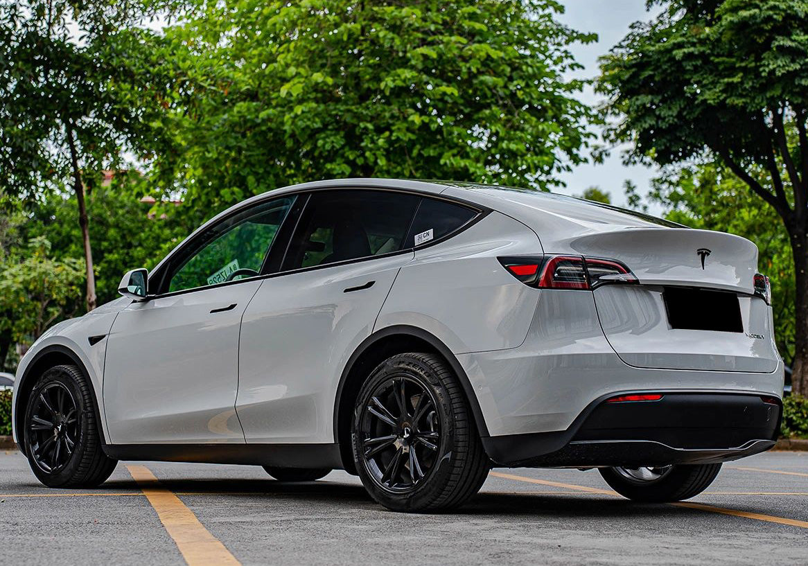 Mallcas™ Glossy Volcano Grey Vinyl Wrap (PET Liner)
