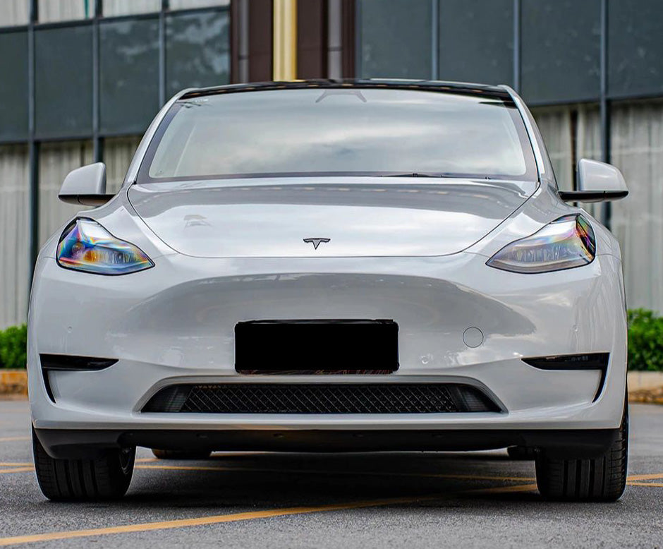 Mallcas™ Glossy Volcano Grey Vinyl Wrap (PET Liner)