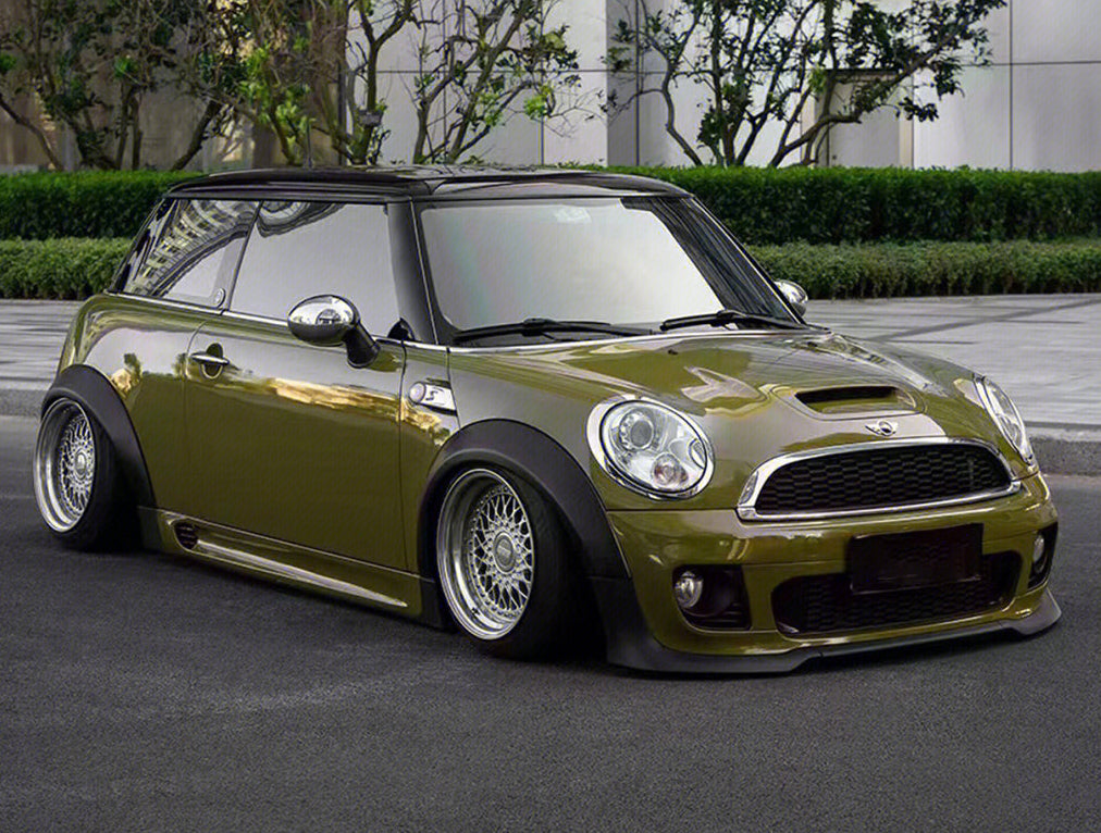 Mallcas™ Glossy Battle Green Vinyl Wrap (PET Liner)