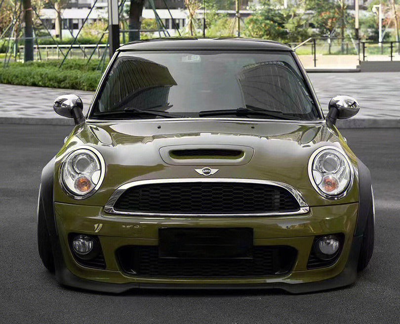 Mallcas™ Glossy Battle Green Vinyl Wrap (PET Liner)