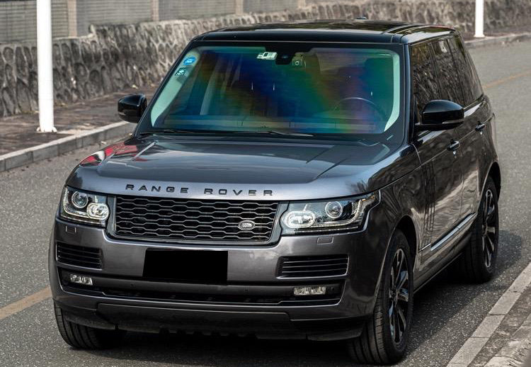 Mallcas™ Glossy Metallic Wolfram Steel Vinyl Wrap (PET Liner)