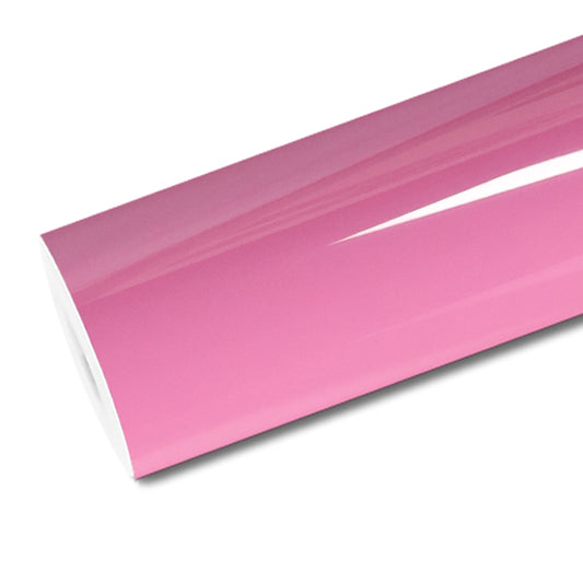 Mallcas™ Glossy Tulip Pink Vinyl Wrap (PET Liner)
