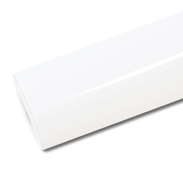 Mallcas™ Glossy Piano White Vinyl Wrap (PET Liner)