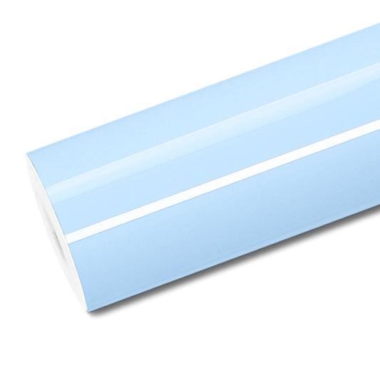 Mallcas™ Glossy Zandfoud Blue Vinyl Wrap (PET Liner)