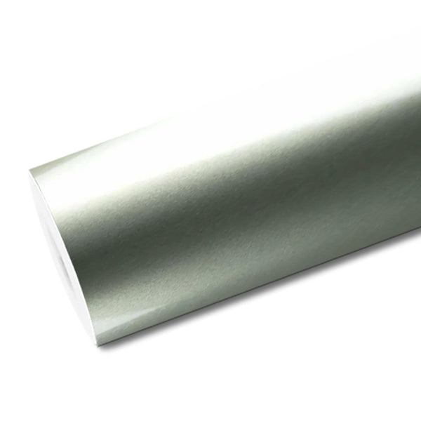 Mallcas™ Glossy Metallic Jade Green Vinyl Wrap (PET Liner)