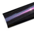 Mallcas™ Ultra Gloss Metallic Glitter Black Purple Vinyl Wrap (PET Liner)