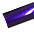 Mallcas™ Glossy Metallic Mauvine Blue Vinyl Wrap (PET Liner)