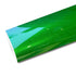 Mallcas™ Glossy Metallic Magic Flame Green Vinyl Wrap (PET Liner)