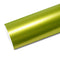 Mallcas™ Satin Metallic Lemon Green Vinyl Wrap (PET Liner)