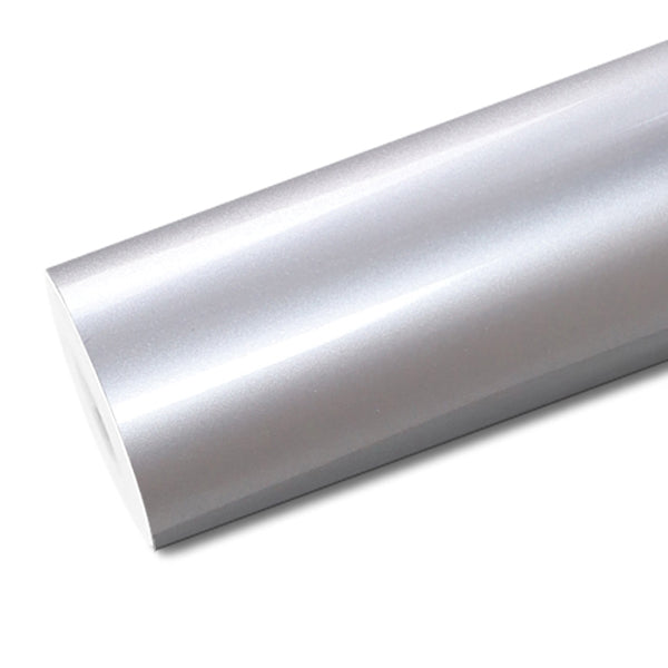 Mallcas™ Glossy Metallic Land Rover Velar Silver Vinyl Wrap (PET Liner)