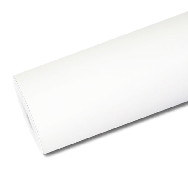 Mallcas™ Ultimate Flat Pure White Vinyl Wrap (PET Liner)