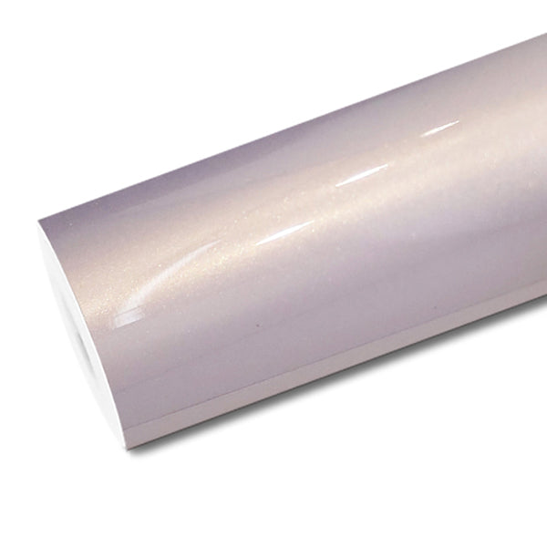 Mallcas™ Glossy Metallic MIUI Gilt Pink Vinyl Wrap (PET Liner)
