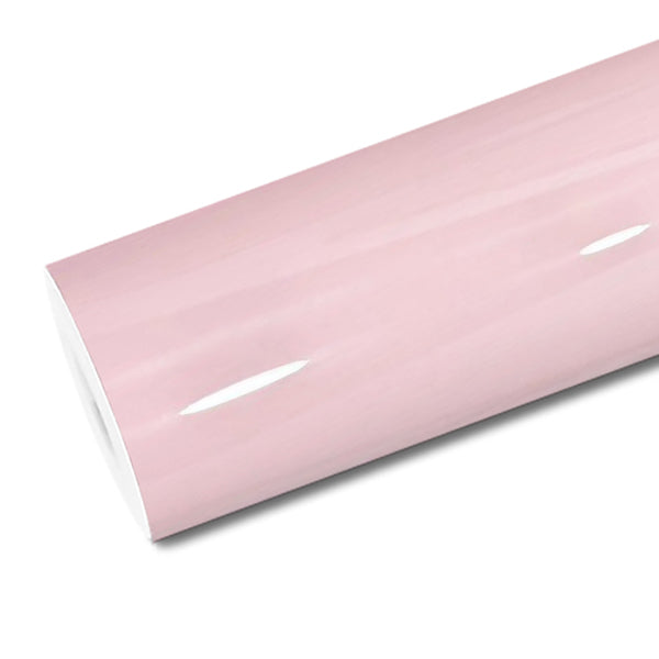 Mallcas™ Glossy Mist Rose Pink Vinyl Wrap (PET Liner)
