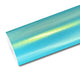 Mallcas™ Glossy Candy Metallic Neon Ice Blue Vinyl Wrap (PET Liner)