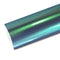 Mallcas™ Glossy Candy Metallic Neon Peacock Green Vinyl Wrap (PET Liner)