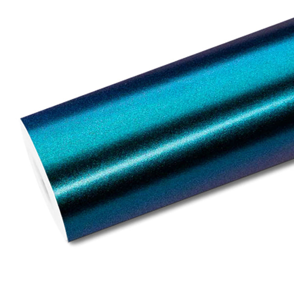 Mallcas™ Matte Diamond Purple Blue Vinyl Wrap (PET Liner)