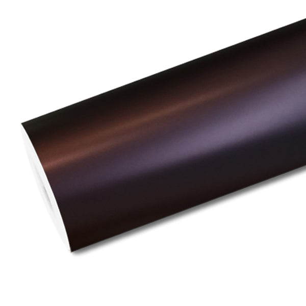 Mallcas™ Satin Flame Ember Black Vinyl Wrap (PET Liner)