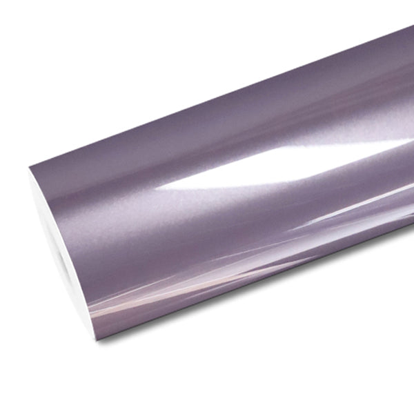 Mallcas™ Glossy Metallic Sunglow Purple Vinyl Wrap (PET Liner)