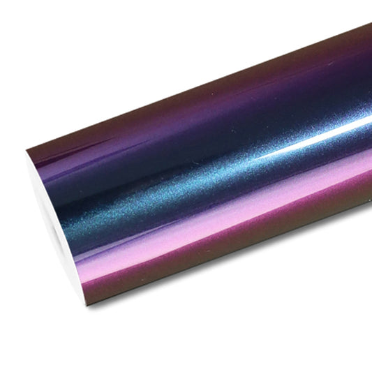 Mallcas™ Ultra Gloss Chamelelon Streamer Phantom Vinyl Wrap (PET Liner)