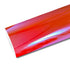Mallcas™ Glossy Rainbow Chrome Red Vinyl Wrap (PET Liner)