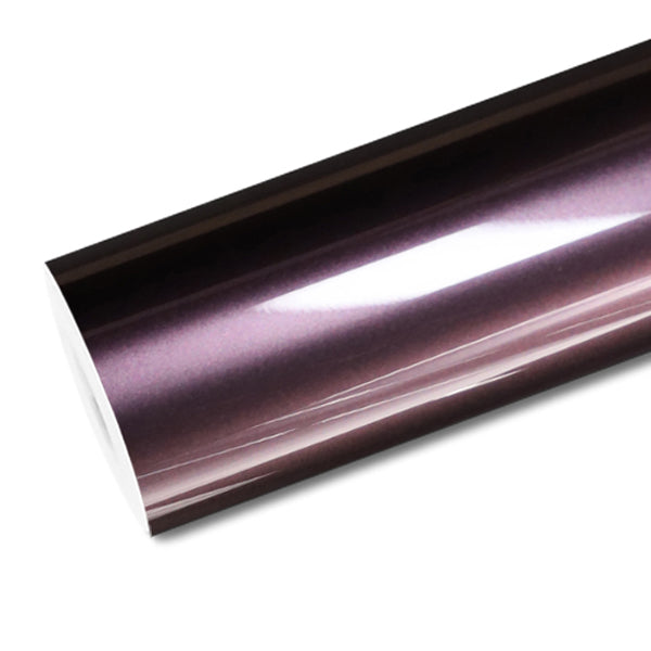 Mallcas™ Glossy Metallic Eve Purple Vinyl Wrap (PET Liner)