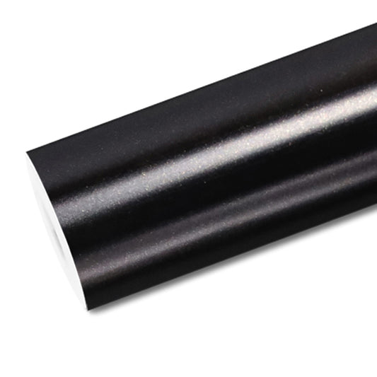 Mallcas™ Matte Metallic Black Vinyl Wrap (PET Liner)