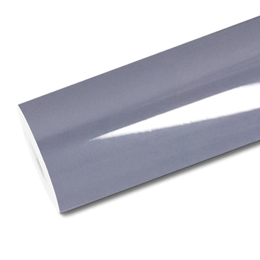Mallcas™ Glossy Polar Grey Vinyl Wrap (PET Liner)