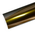 Mallcas™ Glossy Metallic Midnight Gold Vinyl Wrap (PET Liner)