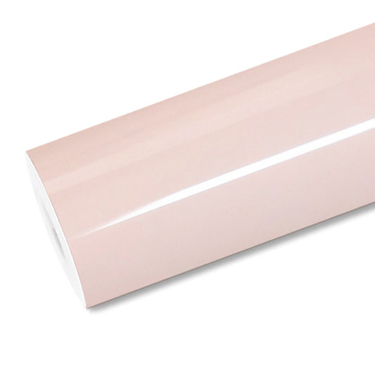 Mallcas™ Glossy Baby Pink Vinyl Wrap (PET Liner)