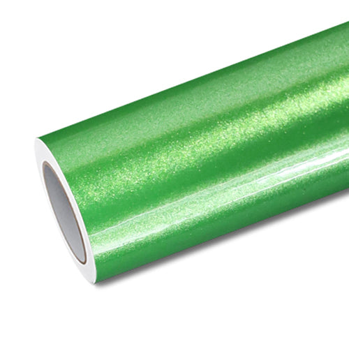 Mallcas™ Glossy Metallic Ben Apple Green Vinyl Wrap