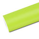 Mallcas™ Super Matte Fluorescein Yellow Vinyl Wrap (PET Liner)