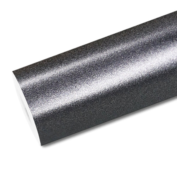 Mallcas™ Matte Pure Metal Valcanic Grey Vinyl Wrap (PET Liner)