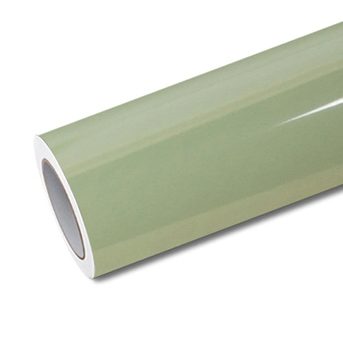 Mallcas™ Glossy Khaki Green Vinyl Wrap