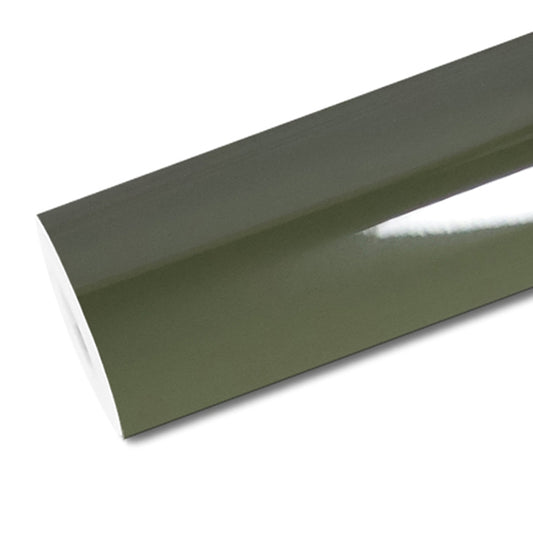 Mallcas™ Glossy Aurora Green Vinyl Wrap (PET Liner)