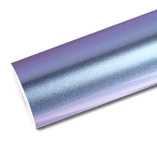 Mallcas™ Glossy Dreamy Grey Purple Vinyl Wrap (PET Liner)