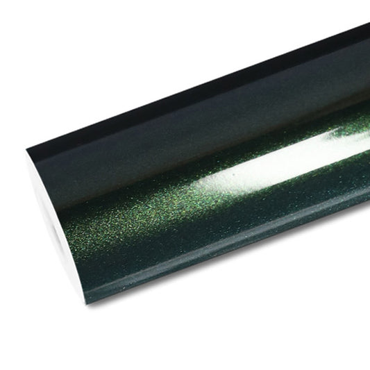 Mallcas™ Glossy Metallic Gotland Green Vinyl Wrap (PET Liner)