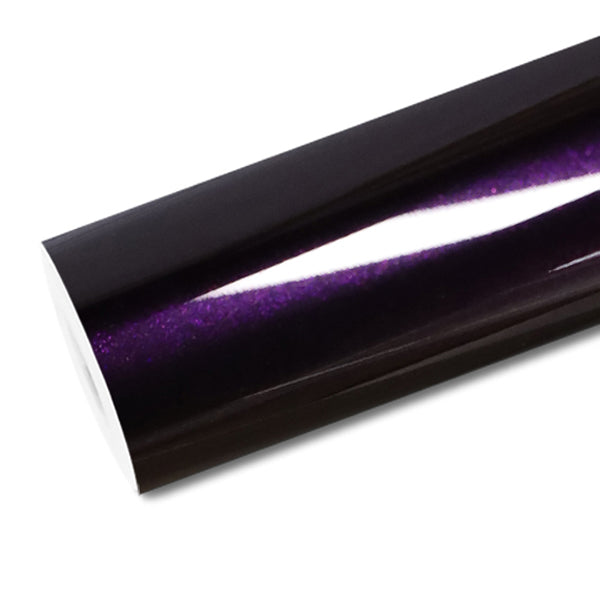 Mallcas™ Glossy Metallic Amethyst Vinyl Wrap (PET Liner)