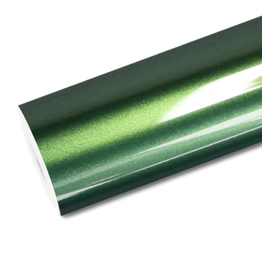 Mallcas™ Glossy Metallic Sonoma Green Vinyl Wrap (PET Liner)