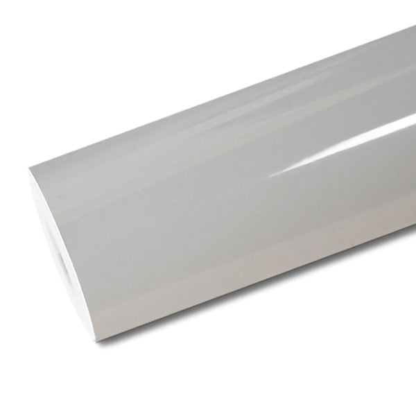 Mallcas™ Glossy Chalk Grey Vinyl Wrap (PET Liner)